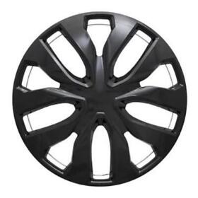 519-17blk Fits 2014-2020 Nissan Rogue S # 17inch Gloss Black Hubcap Hub Cap Single