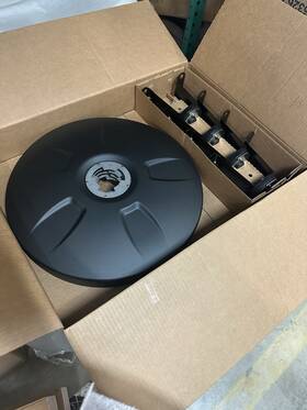 A22-74255-062 Flow Below Set Of 4 Flowbelow Quick-release Wheel Covers Black All Installation Hardware