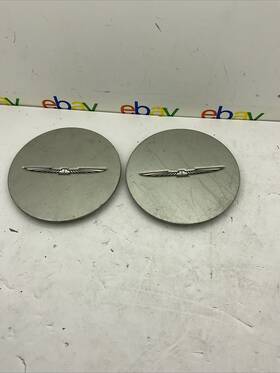 F4sz1130a Fomoco 1995-1997 Ford Thunderbird Hub Aluminum Rim Center Caps Hubcap Wheel Emblem 2pcs