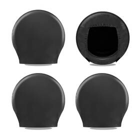 Ltzheim4 Foozet Rv Tire Covers Trailer Wheel General Fit Black 23-26 Inches