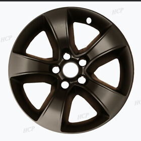 Iwcimp352blk For 11-14 Dodge Charger 17inch Black Wheel Skin 5 Spoke Rim Hub Cap Covers Set Of 4