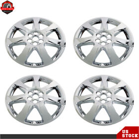 Ber425835 For 2010 2011 2012 2013 Cadillac Srx 4pcs 20inch Clad Wheel Covers Chrome