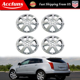 22770789 For Cadillac Srx 2010-2013 20inch Chrome Wheel Cover Hub Caps Rim Set Of 4