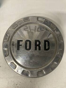 1275-s Ford 1961-1966 F100 Pickup Truck Slick Chrome Hubcap Dog Dish Style Used Oem