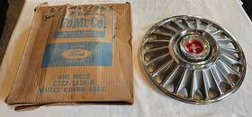 C7zz-1130-b Ford 14 67 Nos 1967 Mustang Hubcap Inch Fomoco