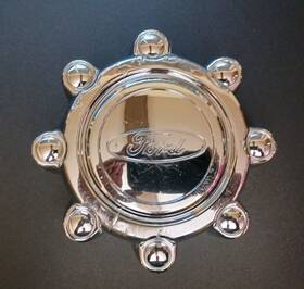 3034-1a096-ca Ford 1999-2004 F-250 F-350 Excursion Chrome Center Cap Oem #3034-1a096-ca