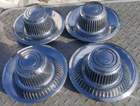 3925804 Ford Chevrolet Rally Center Cap Original Set Of Four