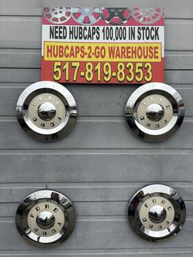 1957-59ford Ford 57-59 10.5 Ranchero Thunderbird 14 Inch Full Hubcap Convertible Beautifuloem Set 4