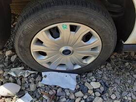 570-07071 Ford Wheel Cover Hubcap 16 Inch Painted Silver Fits 19-21 Transit Connect 1246222