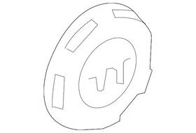 6l3z-1130-ca Ford Genuine Center Cap