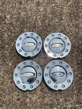 7t5j-1a096-aa Ford Factory Original 2005 To 2007 Freestar 500 Chrome Center Caps Hubcaps
