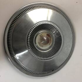 Hcfor20 Ford 815486 Vintage Hubcap Wheel Cover Red Gold Crown 14 Inch