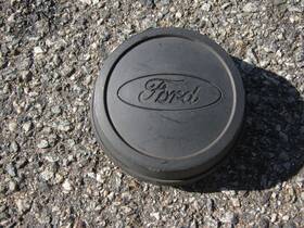 86vb-1130-be Ford One Factory Original Transit Black Center Cap Hubcap