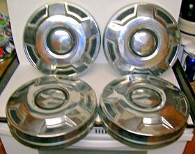 940224 Ford Qty 4 1978-1994 Truck Dog Dish 12 Inch Oem Hubcaps Pickup 3/4 1 Ton F250 F350