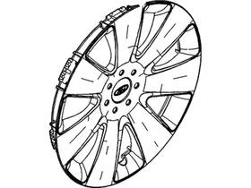 9e5z-1130-b Ford Genuine Wheel Cover