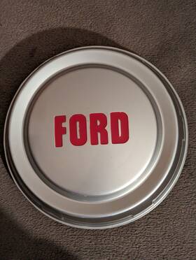 B7d-1130-a Ford B7d1130a Nos - 1957-1960 Truck Hubcap F250 3/4 57 58 59 60 Fomoco