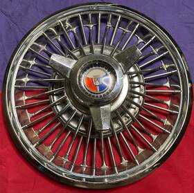 Baaa1130r Ford Fairlane Galaxie Falcon Wire Spinner Wheel Cover 14 Inch Hubcap Vintage Cap Oem