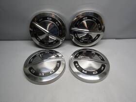 C4az-1130-a Ford 64 Galaxie Dog Dish Hub Caps 10 1/2 Inch Fairlane Thunderbolt