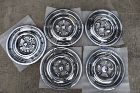 C4gy-1130-a Ford Oem Mercury 1964 1965 Comet Cyclone 14 Inch Wheel Covers Hub Caps Cap Set Of 5