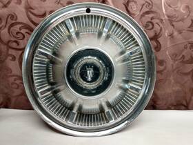 C6az-1130-b Ford 1966 Passenger Cars Wheel Cover 15 Inch Hubcap / H
