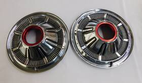 C7tz-1130-hpr Ford Used Oem 1966 Truck Bronco Wheel Covers Hub Caps 4x4 1967 1968 1969 1970