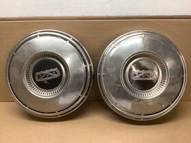 C8aa-1130-0 Ford C8aa11300 1968 - 1974 Fairlane Torino Dog Dish Hubcap 10 1/2 Inch Oem