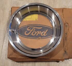 D0za-1210g Ford 1970 Mustang Boss 302 15 Inch X7 Wheel Trim Ring D0za-1210 D Rare