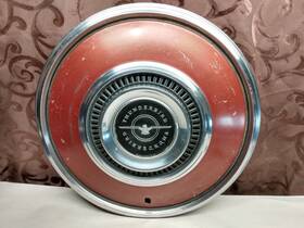 D2sz-1130-c Ford 1972-74 Thunderbird Single Original Brown/gold Wheel Cover 15 Inch Hubcap
