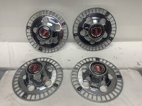 D4oa-1ao97-ab Ford Nos Oem 1974 1975 1976 Gran Torino Elite Wheel Center Hubcaps 4 Emblems