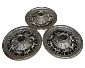 D4sz-1130-f Ford D4sz-1130 Thunderbird Wheel Cover Hubcaps 1974-1976 Set Of 3