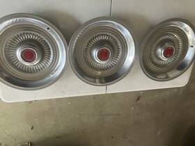 D5dz1130f Ford Nice 1975-1978 Mercury Monarch Comet Maverick Granada 14 Inch Hubcaps Set Of 3