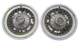 D7sc-1130 Ford 2 1974 - 1979 Thunderbird 1974-79 Wire Spoke 15 Inch Hubcaps