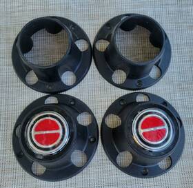 D7ta1a096aa Ford D7ta1a096aa&ba Center Caps 4 Black For F150 Bronco 1977-1981 4x4 P#d7ta1a096aa/ba