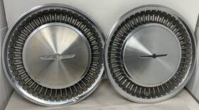 E0sz1130f Ford Factory Original 1980 To 1982 Thunderbird 14 Inch Hubcaps Wheel Covers Pair
