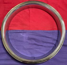 E2bc-1210-bb Ford 1982 1983 1984 1985 1986 1987 Tempo Escort 14 Inch Trim Beauty Ring Stainless
