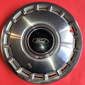 E43c113oda Ford Hub Cap 1984 14 Inch Logo Black Center