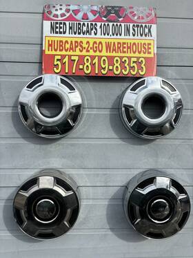 4stainlesspovertyhubcapsrare Ford E5ta-1130-ma 1980-1986 F250 4x4 Deep 12 Inch Nice Used Set Of