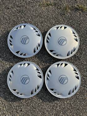 E94c-1130-aa Ford 4 86-91 Mercury Sable 14 Inch Hubcaps Wheel Covers 97 88 89 90