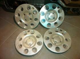 86ab-1130-cb Ford Escort Xr3i Sierra 1989-93 Xr4i Oem Sport Set 4 Wheel Hubcap Pearly White