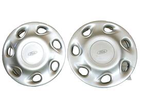 Ford F5cc-1130-a 1994-1996 Escort 14 Inch Hub Caps Original Wheel Covers Pair #405