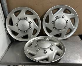 F8ua-1130-aa Ford F7ua-1130-aa 97-14 Econoline E250 E350 16 Inch Hubcap Wheel Cover #f8ua-1130-aa Oem