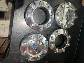 Fc34-1a096-ke Ford 2005-2016 F250 F350 Srw 4wd Hubcap Set