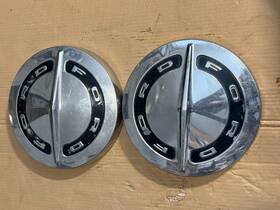 Fd64hc Ford 1964 Galaxie 500 1965 1966 Pick-up Hub Cap Dog Dish Hubcaps Oem Set 10 1/2 Inch