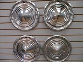 Fdf62-63 Ford 1961 1962 1963 Falcon Hub Cap Wheel Cover Hubcaps Oem Set 13 Inch 61 62 63