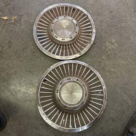 Frd58 Ford Vintage 1958 Thunderbird 14 Inch Wheel Covers Hubcaps Rare