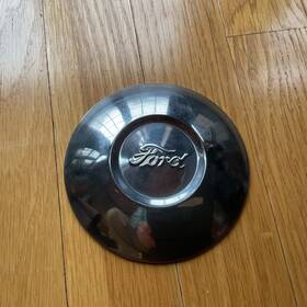 A-1130-ss Ford Hubcap Ka8001 Single Stainless 4 1/8 Inch Script Wheel Cap New Unused