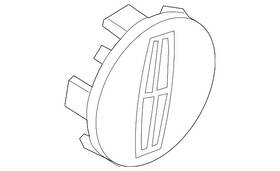 Jl7z-1130-a Ford Genuine Cover Wheel