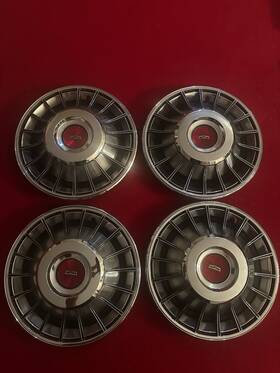 D00a-1130-a Ford Mercury Set Of 4 1970-1973 Fairlane Torino Montego 14 Inch Hubcaps