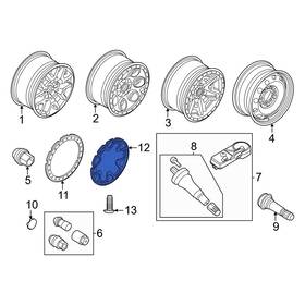 Rl3z1021b Ford Oe Wheel Trim Ring