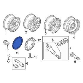 Rl3z1021c Ford Oe Wheel Trim Ring